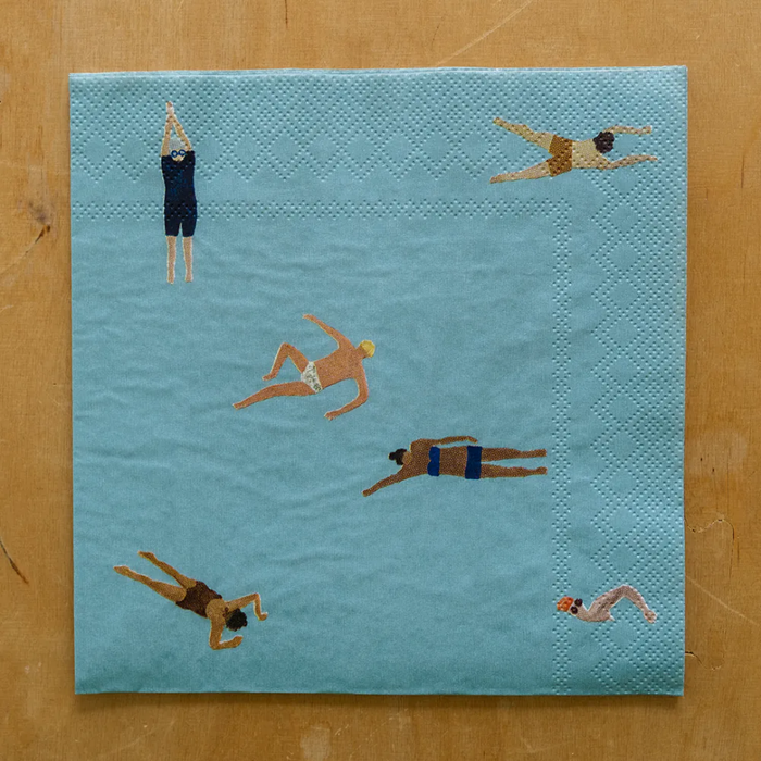 Swimmers Paper Napkins
