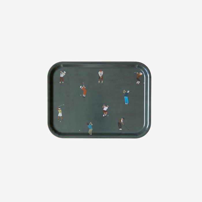 Golfers Small Tray