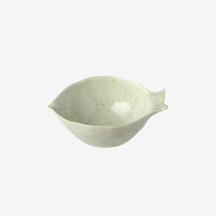 Bowl Ocean White Fish-Shaped