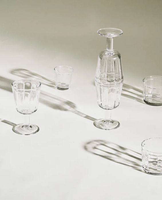 Red Wine Glass Transparent Surface