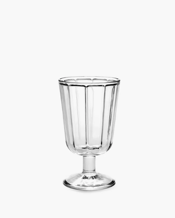Red Wine Glass Transparent Surface