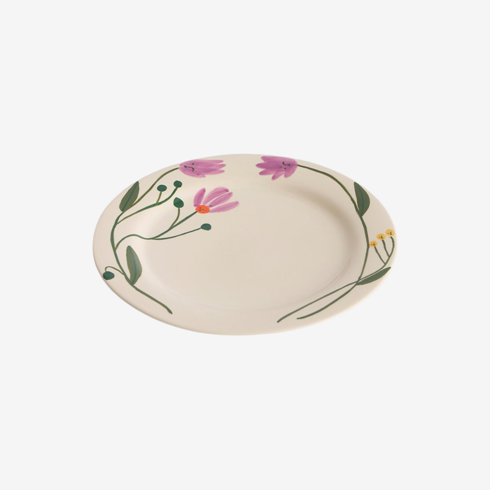 La Pittura Plate Ø24 - Wild Flower Crocus