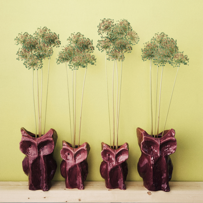 Owl After Midnight Marni Vase