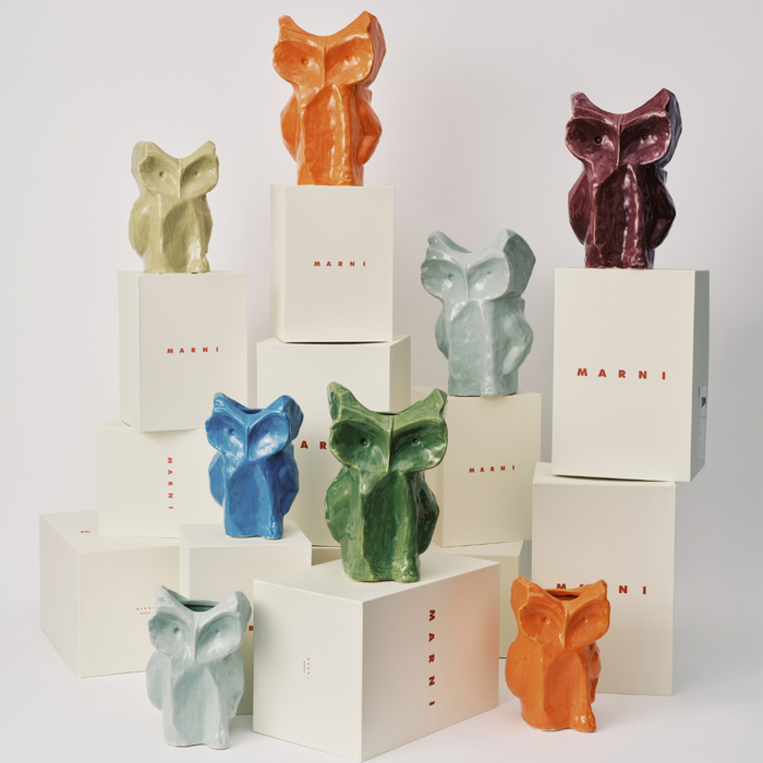 Owl After Midnight Marni Vase