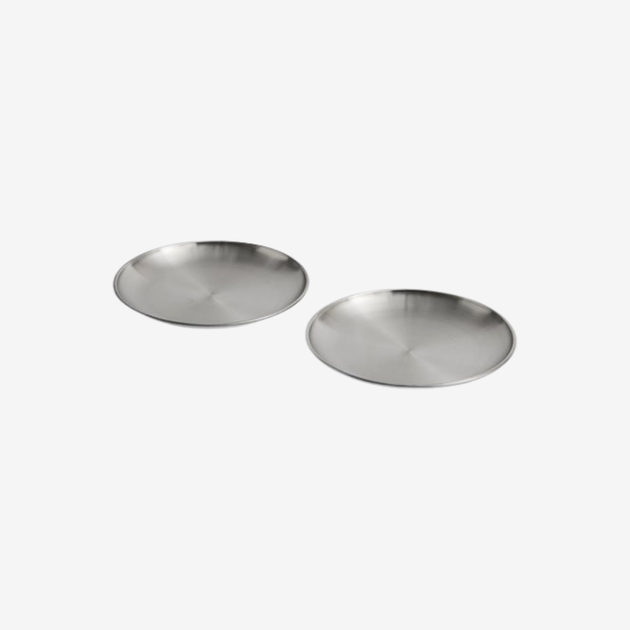 Outdoor Market Steel Plate - Set of 2