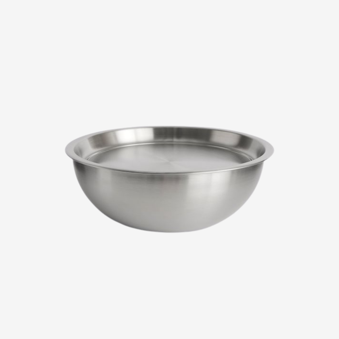 Outdoor Market Steel Bowl with Lid
