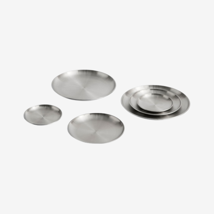 Outdoor Market Steel Plate - Set of 2