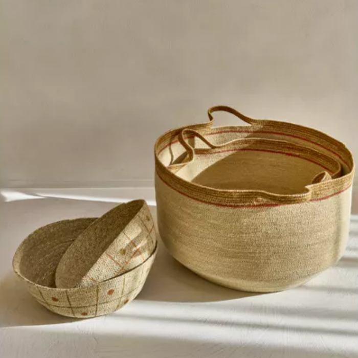 Port Louis Wide Seagrass Basket