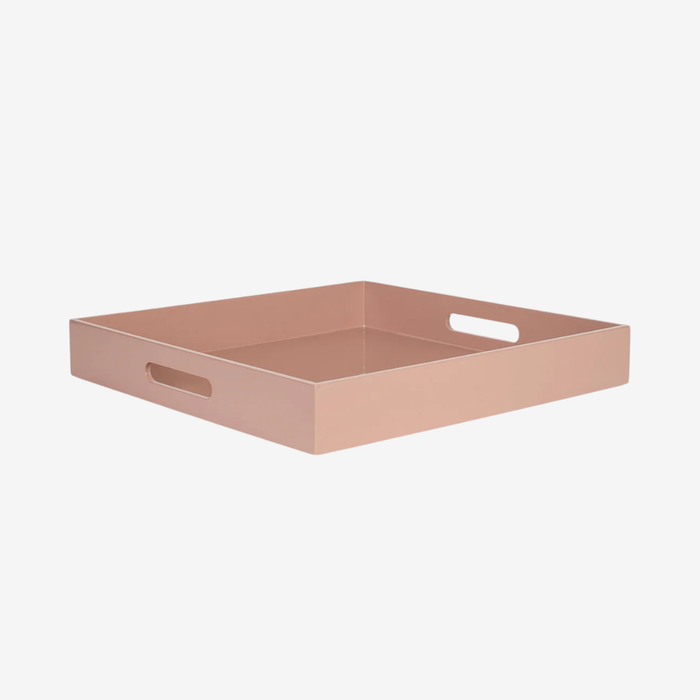 Lacquer Tray Square With Handles