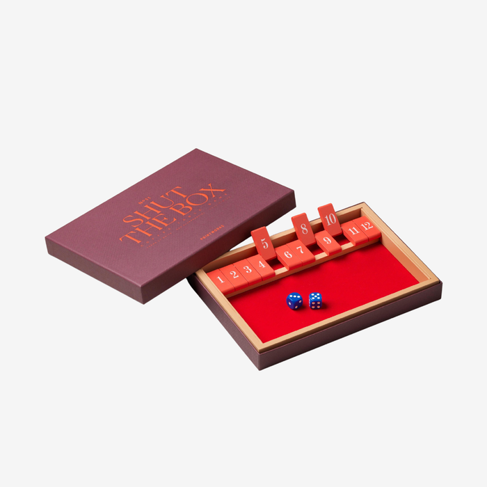 Shut The Box Board Game - Classic
