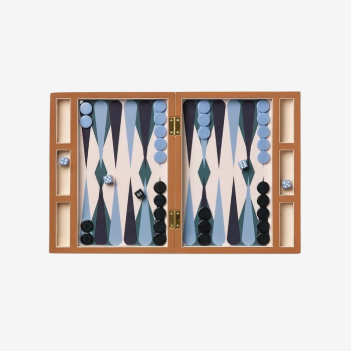 Lacquered Backgammon