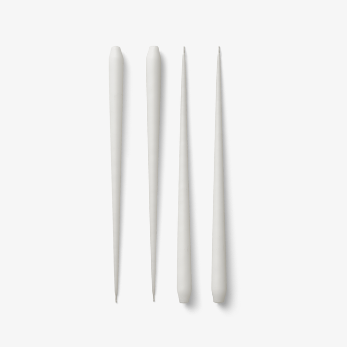 Large Taper Dinner Candle Set