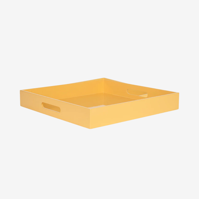 Lacquer Tray Square With Handles