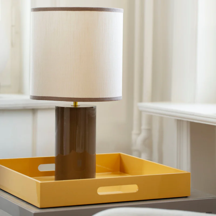 Lacquer Tray Square With Handles