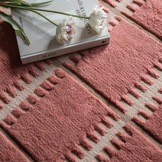 Lilly Claret Red Rug