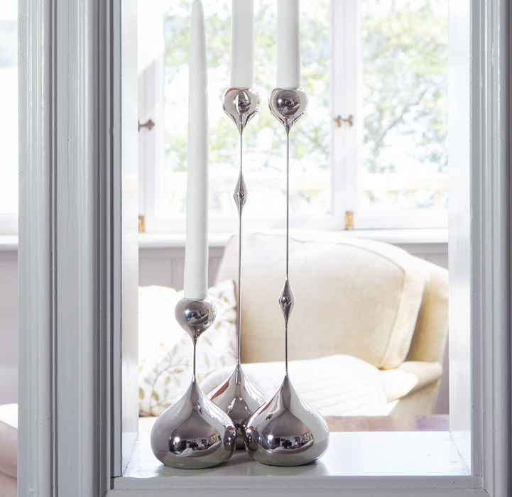 Tender Nickel Candleholder