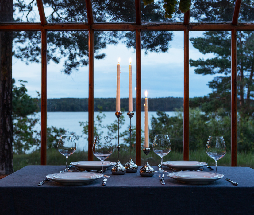 Tender Nickel Candleholder