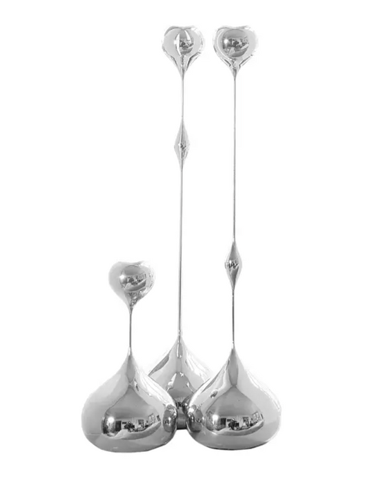 Tender Nickel Candleholder