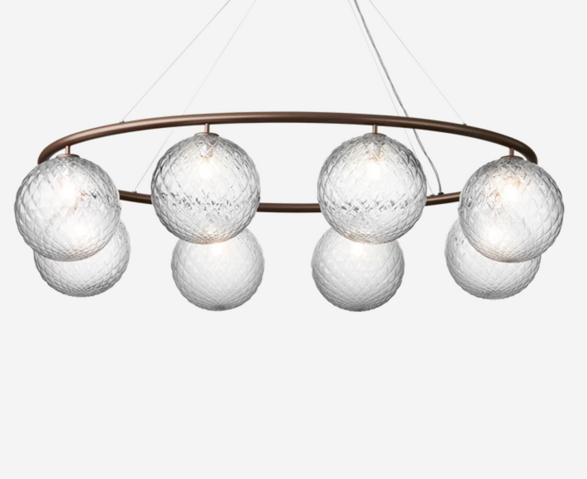 Miira 8 Oval Chandelier