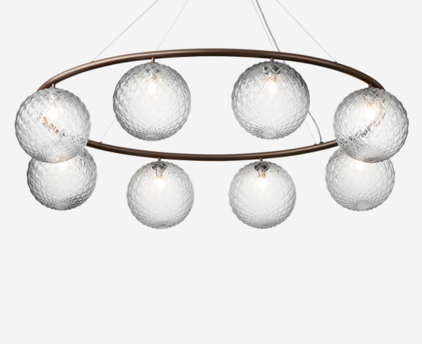 Miira 8 Oval Chandelier