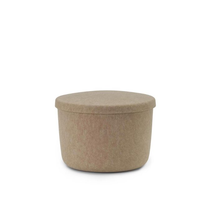 Hide Storage Pouf