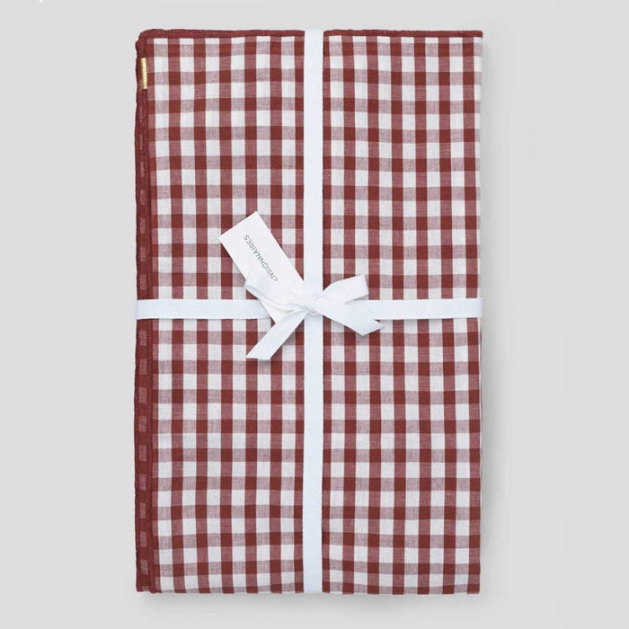 Gingham Tablecloth