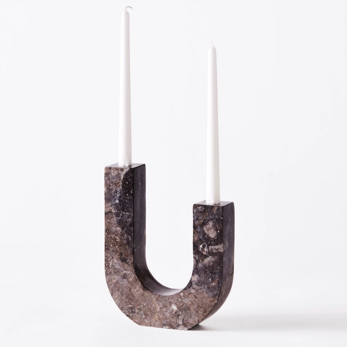 Arco Marble Candleholder