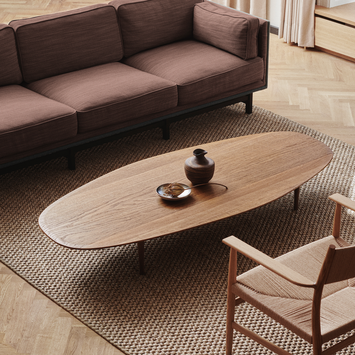 Jari Low Ellipse Coffee Table