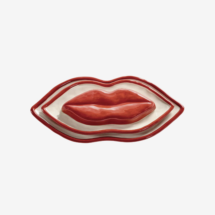 Serving Dish Set Lips