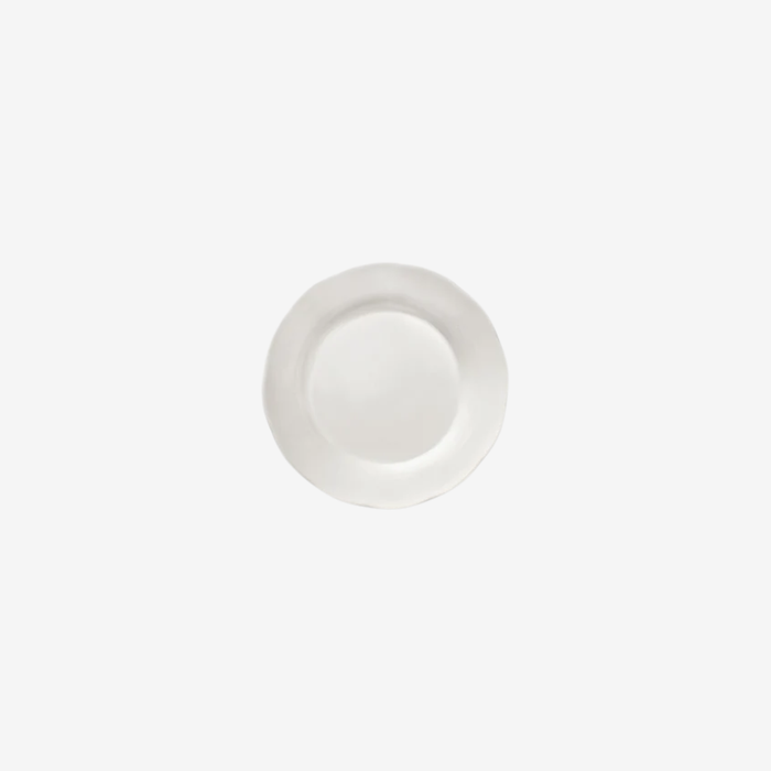 Deep Side Plate M White Silhouette Set