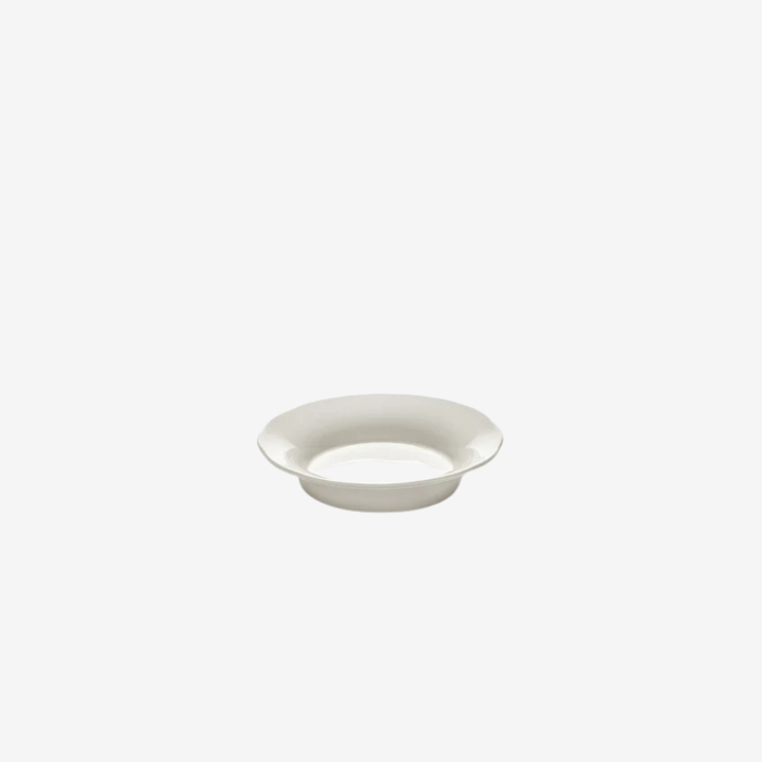 Deep Side Plate M White Silhouette Set