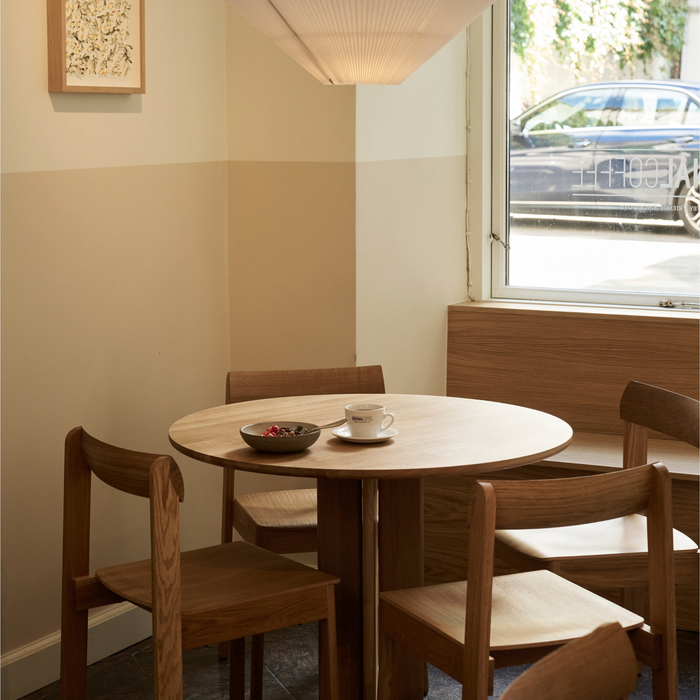 Trefoil Round Table