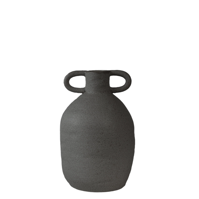 Long Black Vase