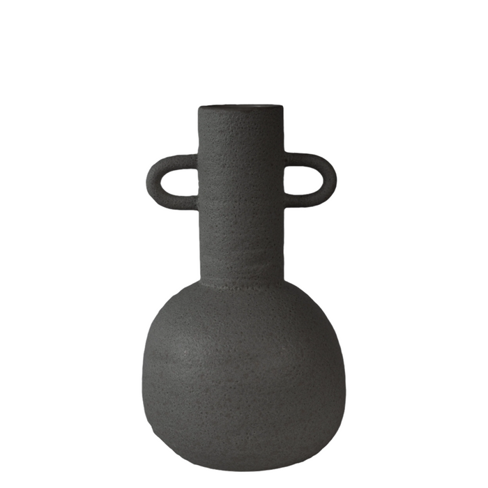 Long Black Vase