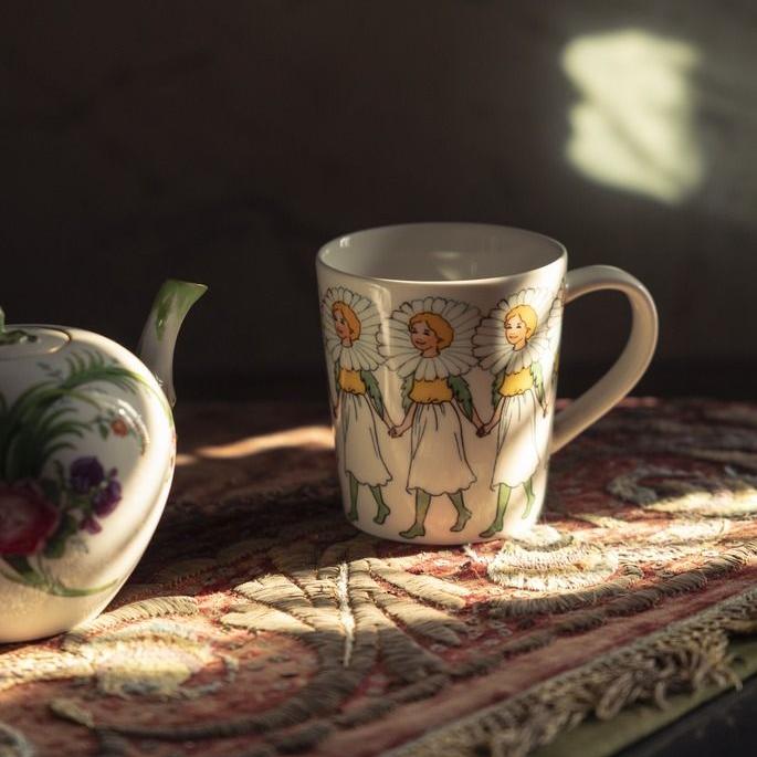 Marguerite Mug with Handle