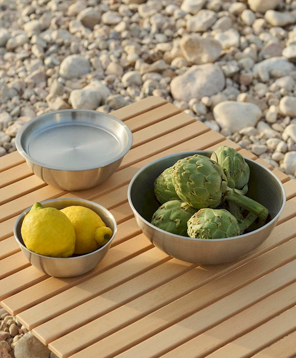 Outdoor Market Steel Bowl - Set of 2