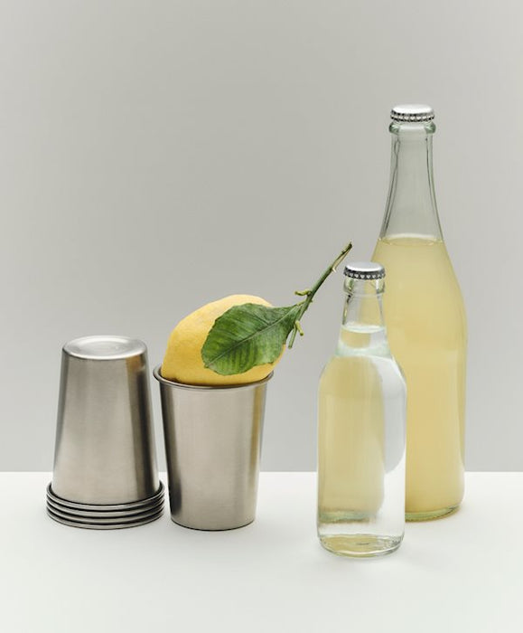 Outdoor Market Steel Cup - Set of 2
