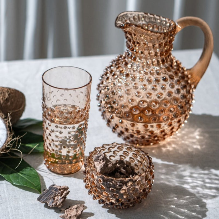 Bronze Hobnail Jug