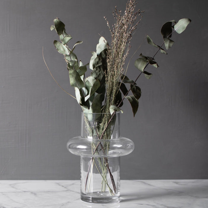 OLOFSBO Clear Glass Vase