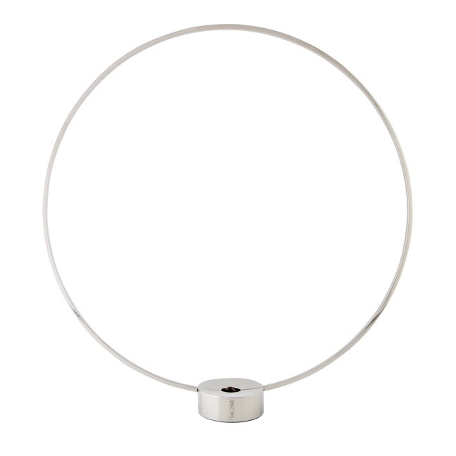 Gloria Candlestick - Nickel