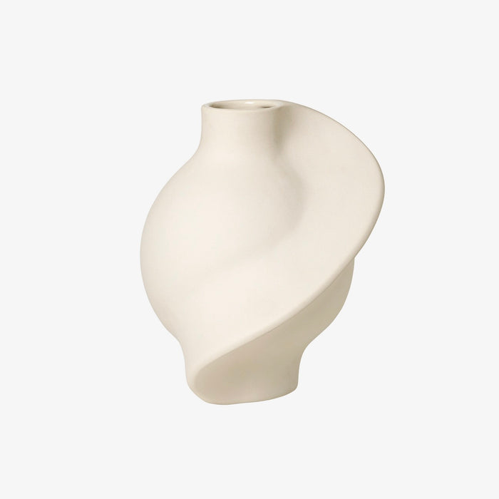 Pirout Vase - Raw White