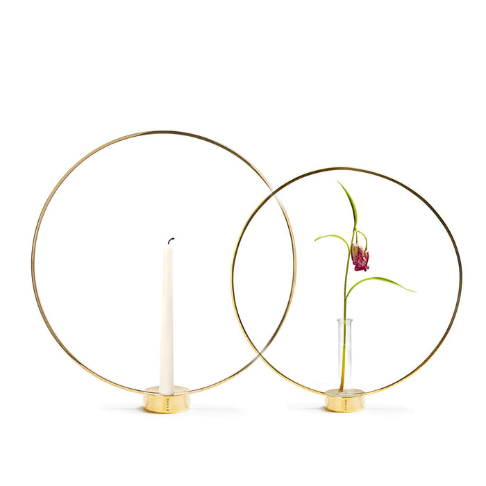 Gloria Candlestick - Brass