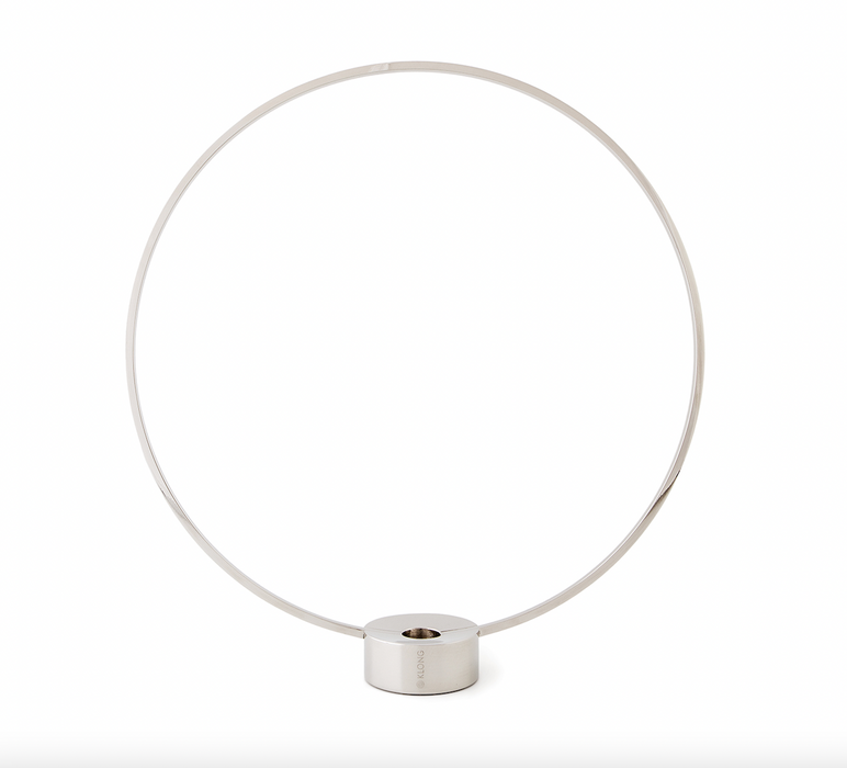 Gloria Candlestick - Nickel