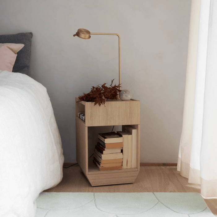 Pile Bedside Table