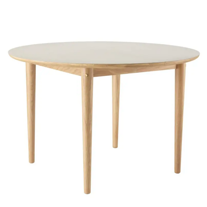 C62E Bjørk Extendable Round Dining Table