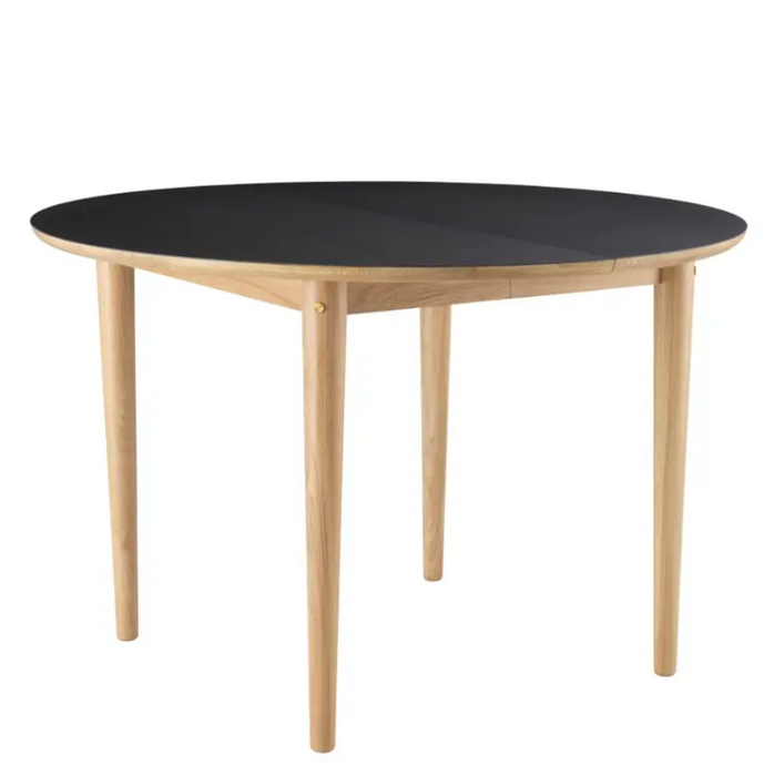 C62E Bjørk Extendable Round Dining Table