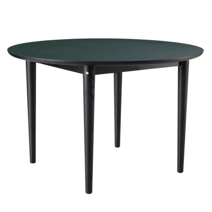 C62E Bjørk Extendable Round Dining Table