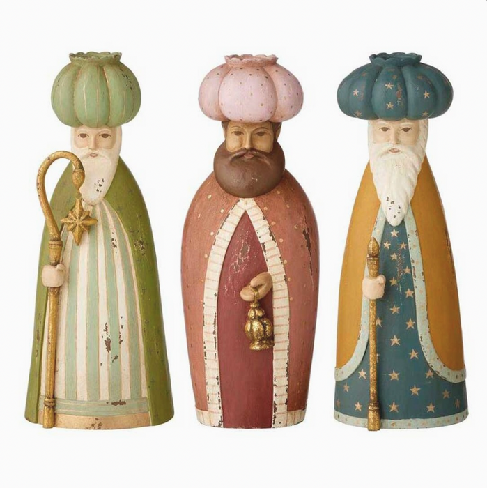 Three Kings Candle Holders