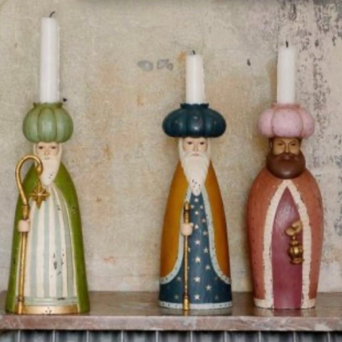 Three Kings Candle Holders