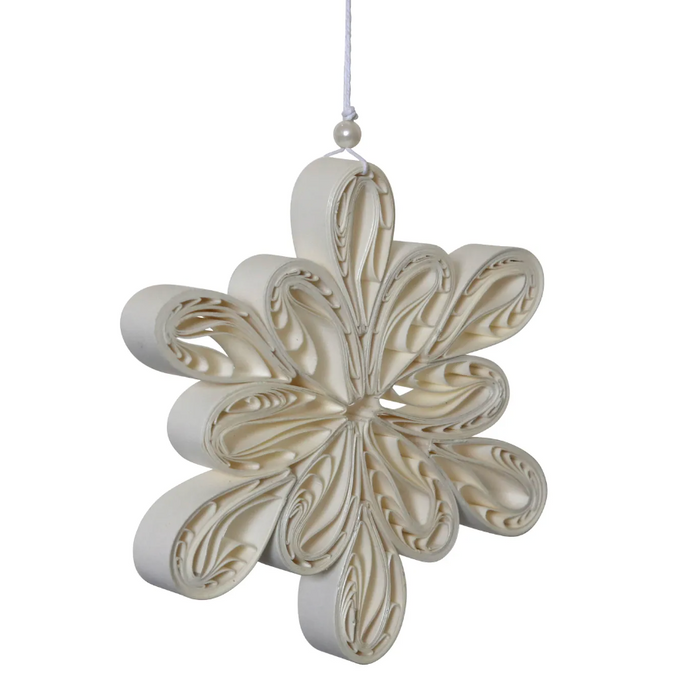 Large Paper Light Snow Flake Decoration